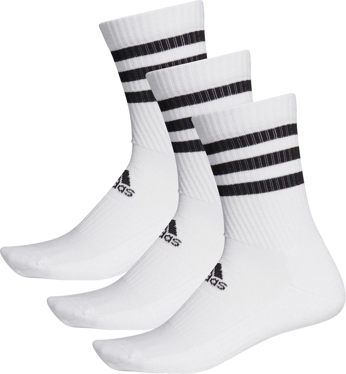 adidas Sokken (regular) - Maat 40-42 - Unisex - wit/zwart | bol.com