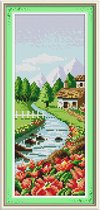 Artstudioclub®  borduurpakketten volwassenen Lente 15×33cm