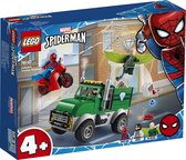 LEGO Marvel Super Heroes Marvel Spider-Man L’attaque du Vautour 76147 - Kit de construction (93 pièces)