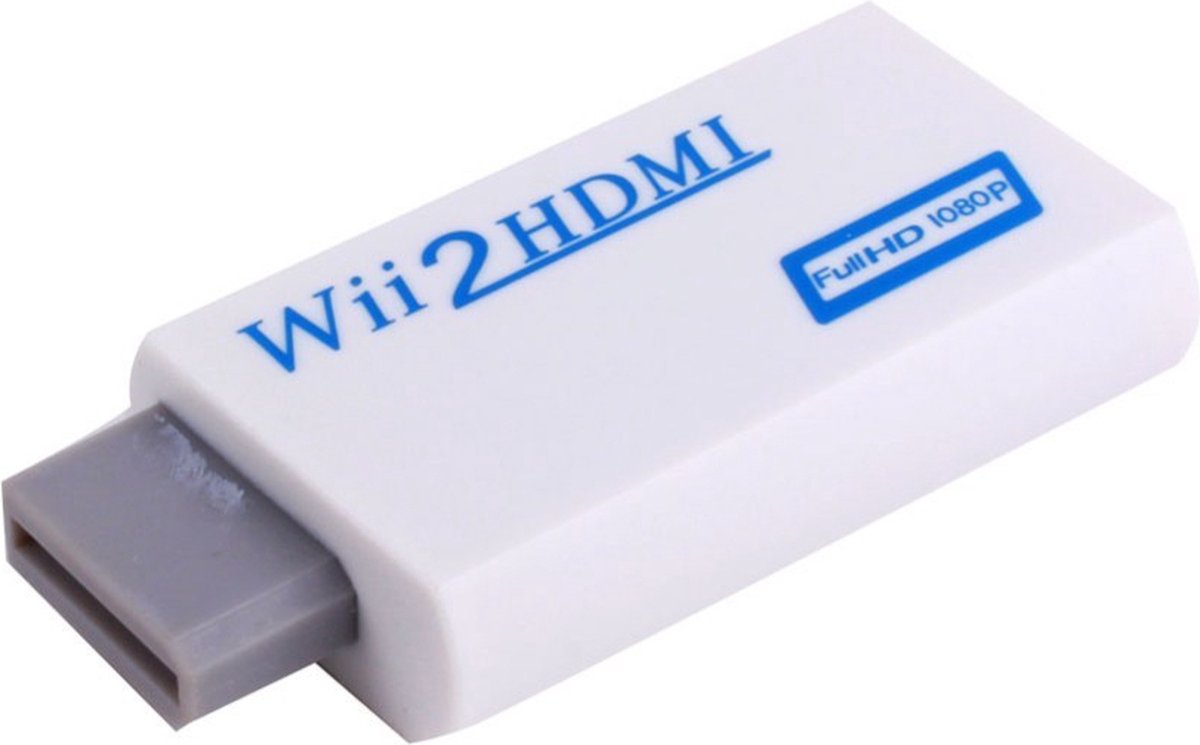 overschrijving Assimilatie Raap Dolphix HDMI adapter - Nintendo Wii - Wit | bol.com