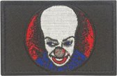 Pennywise De Dansende Clown Geborduurde patch embleem met klittenband