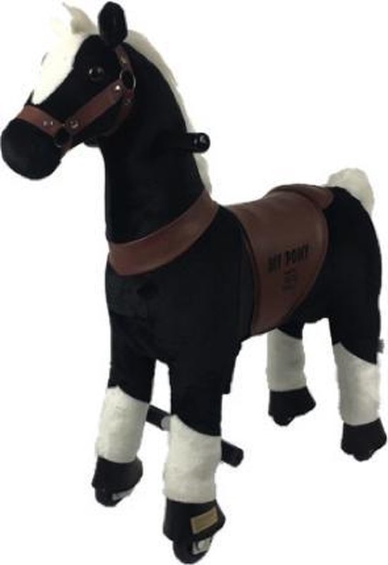 MY PONY ®, rijdend speelgoed paard, zwart 4 - 9 jaar | bol.com