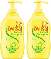 Zwitsal anti-klit shampoo Pomp - 2 x 400 ml