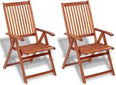 2 x Tuinstoel (Incl LW Fleece deken) / Tuin stoelen / Buiten stoelen / Balkon stoelen / Relax stoelen