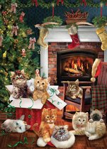 Christmas kittens - 1000 stukjes