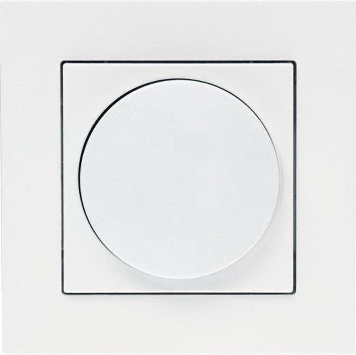 Opus 55 bedieningselement voor draaidimmer polarwit