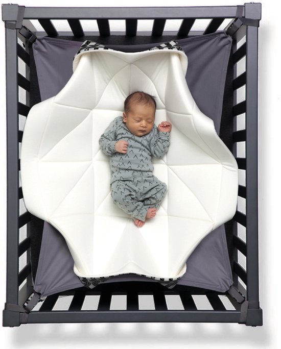 Hangloose Baby - Babyhangmat / Boxkleed - Black & White (zwart - wit) |  bol.com