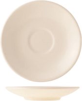 Serena - Beige - Koffieschotels - Aardewerk - D14.3cm - (Set van 6) En Yourkitchen E-kookboek - Heerlijke Smulrecepten