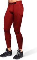 Gorilla Wear Smart Tights - Bordeauxrood - L