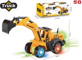 Graafmachine Truck - werkvoertuigen speelgoed - met licht en geluid (36CM)