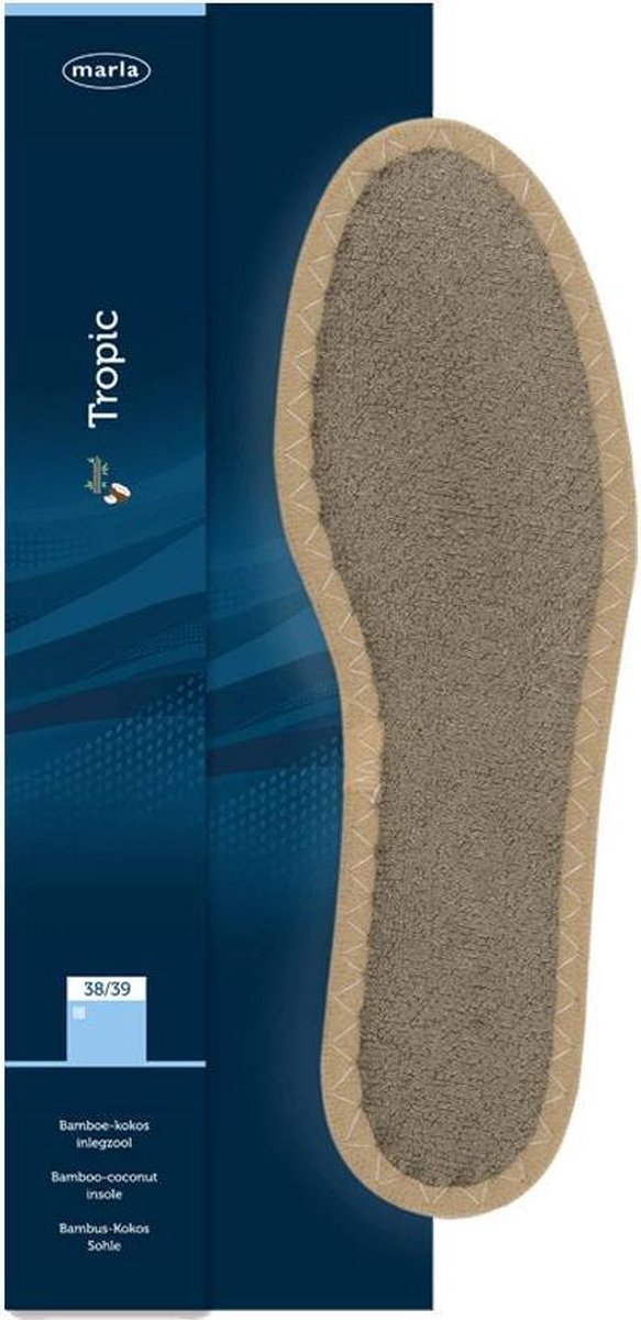 Marla Tropic Unisex Inlegzolen - Maat 36/37