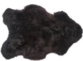Kortharige IJslandse schapenvacht 100-110 cm -zwart-