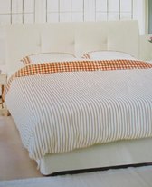Housse de couette Libelle Klint - Simple - 140x200 / 220 cm - Orange