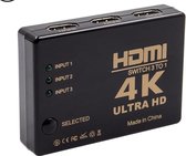 HDMI 4K & Full HD Switch Splitter - 3 poorts HUB