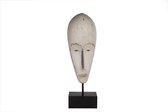 Cosy&Trendy Masker Zulu op voet - Creme 25 x 15 x 83,5 cm