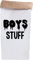 Opbergzak speelgoed-kinderkamer-Paperbag kids boys stuff-60x30cm