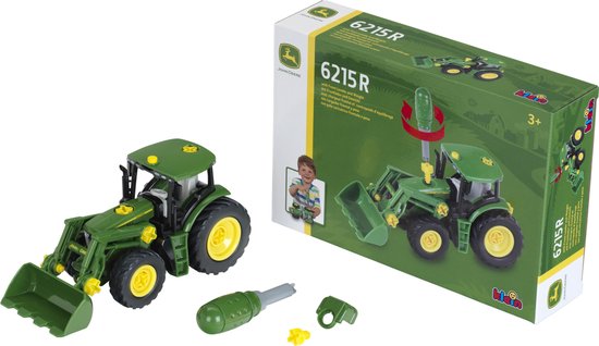 Doordringen Zware vrachtwagen Naar boven Schleich John Deere Tractor - speelgoedvoertuig - 14 cm | bol.com
