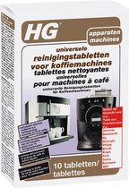 HG universele reinigingstabletten voor koffiemachines - 10 stuks