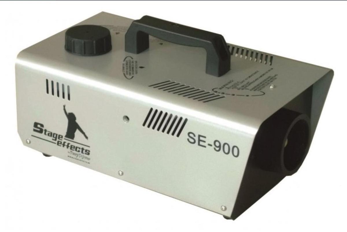 Rookmachine STAGE EFFECTS - Fogger 900W - rookmachine 900W incl. afstandsbediening - Merkloos