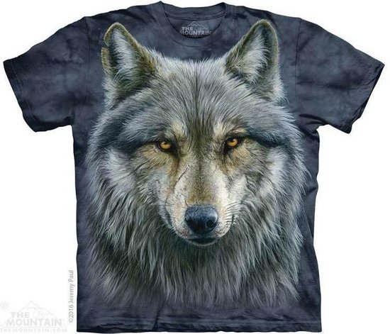 The Mountain T-shirt Warrior Wolf T-shirt unisexe taille 2XL | bol