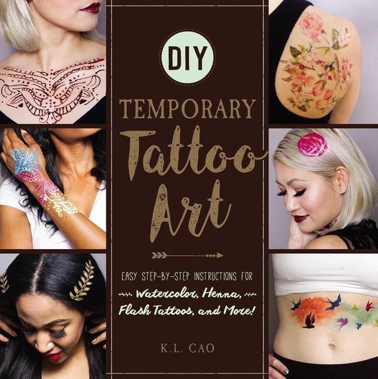 Diy Temporary Tattoo Art - cover