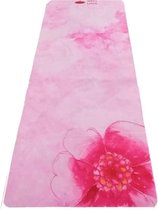 Happy Lotus D/luxe Yogamat en handdoek - roze