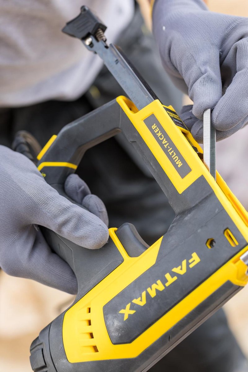 Stanley FatMax Reverse Squeeze Tacker FMHT0-80551 - Met Kijkvenster En Flexibele Drukinstelling