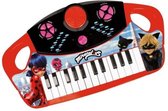 MIRACULOUS LADYBUG Elektronische piano met 25 toetsen - 8 melodieën - 8 ritmes - 8 instrumenten