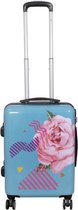 travelsuitcase Handbagage koffer Rose/Roos 57cm