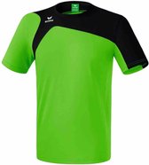 Erima T-shirt Club 1900 2.0 Junior Polyester Zwart/groen Mt 116