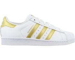 adidas Originals Superstar BY8757 - Dames Sneakers Schoenen Sportschoenen  Wit-Goud -... | bol.com
