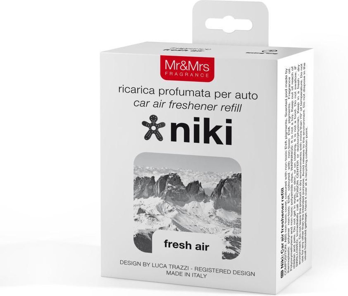 Mr&Mrs Fragrance Navulling autoverfrisser Niki Car Fresh Air