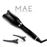MAE® Automatische Krultang – Incl. 2 Haarclips – Zwart