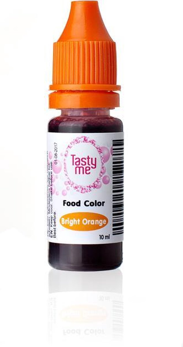 Colorant orange vif 10 ml. Colorant alimentaire comestible. Colorant  alimentaire pour