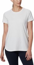 Columbia Outdoor Shirt Firwood Camp Ii Ss Tee Femmes - White Small Str - Taille L
