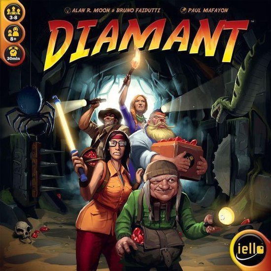Boek: Diamant - Bordspel, geschreven door Iello