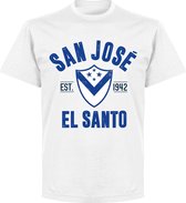 Club San Jose Established T-Shirt - Wit - M