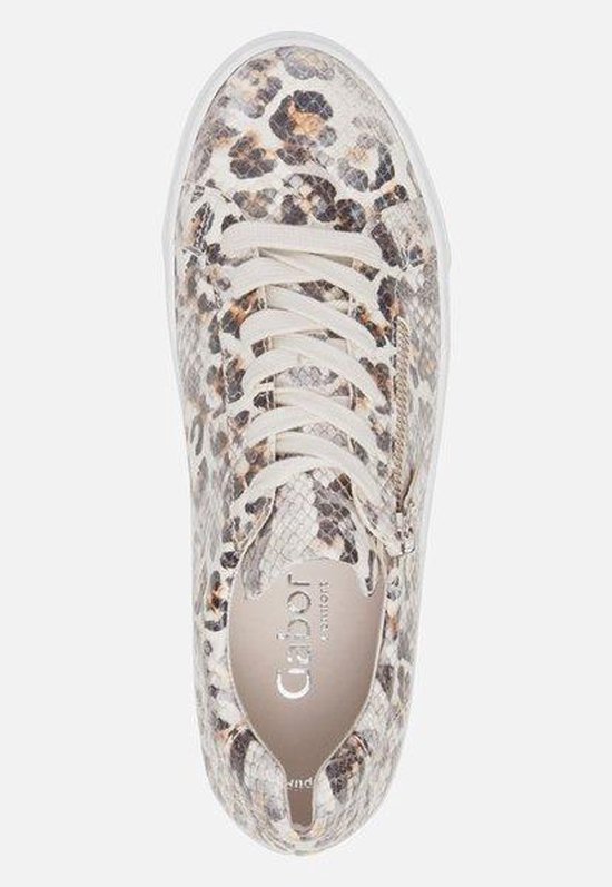 Gabor Comfort sneakers slangenprint - Maat 38.5 | bol.com