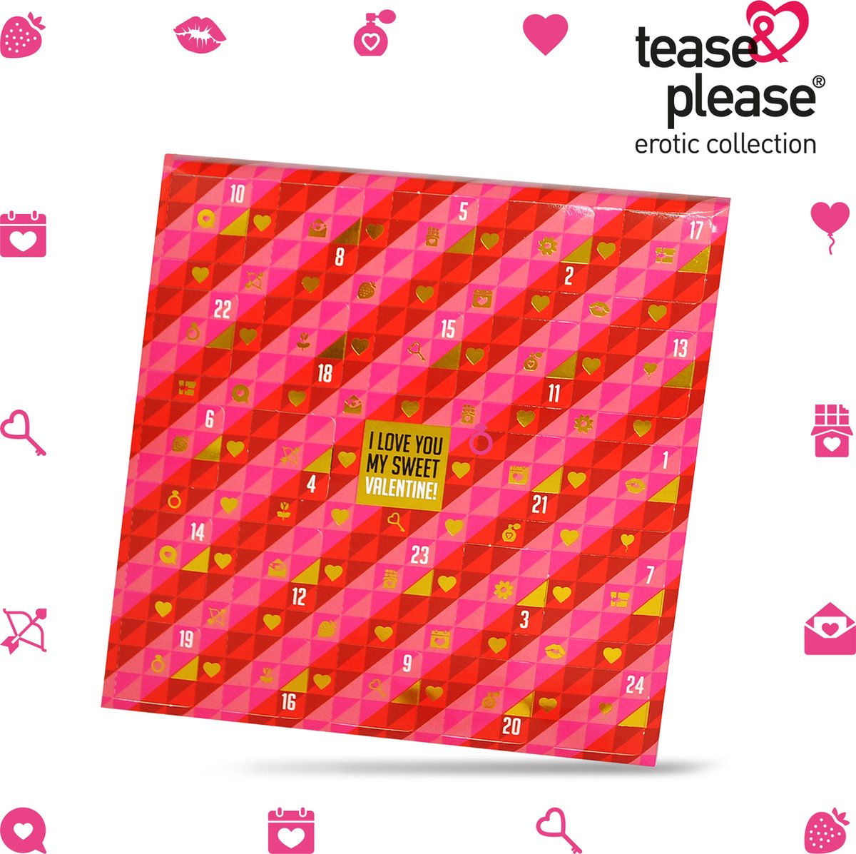 Goedkoopste Tease & Please Valentine Advent Calendar - Erotisch bordspel