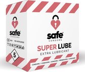 Safe Condooms - SuperLube - Extra Glijmiddel - 5 stuks