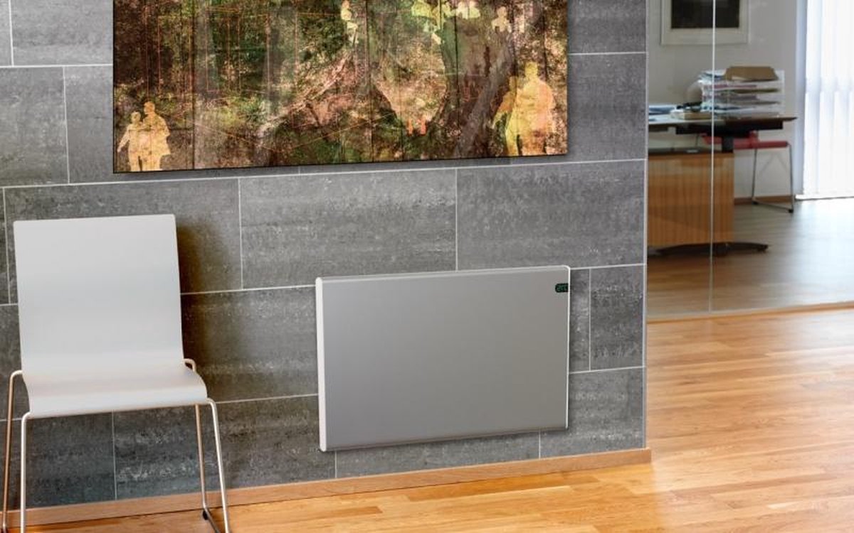 Adax Neo NP 12 KDT - Elektrische Radiator - Zilver