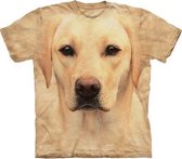 The Mountain T-shirt Yellow Lab Portrait T-shirt unisexe taille 3XL