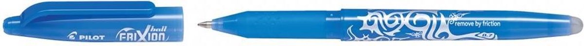 Frixion roller ball pen - Uitgumbaar - 0,7 mm - Hemelsblauw