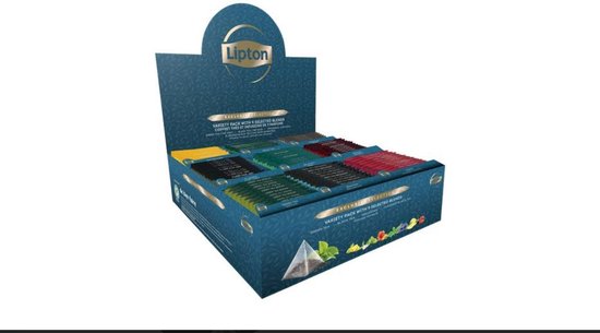 Kwik insect Federaal Lipton Tea Range Exclusive Selection, 9 Flavors, Display Of 108 Bags |  bol.com
