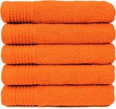 La serviette de bain One 450 grammes 70 x 140 Orange