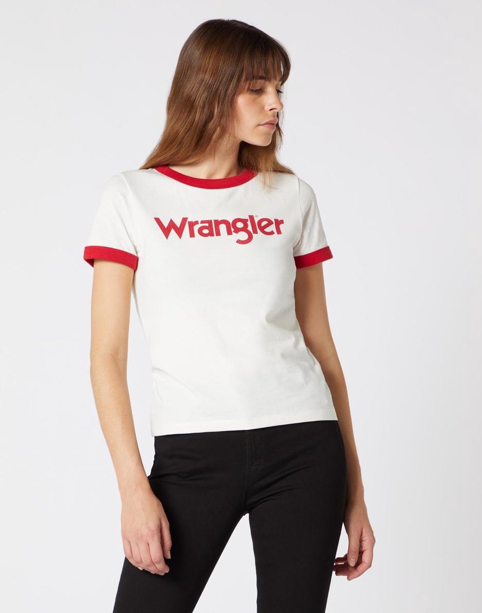 Wrangler Stand Up Tee: La T-shirt Donna In Puro Cotone Organico. Un Basic Affidabile, Dal Design Moderno E Dalla Vestibilità Comoda.