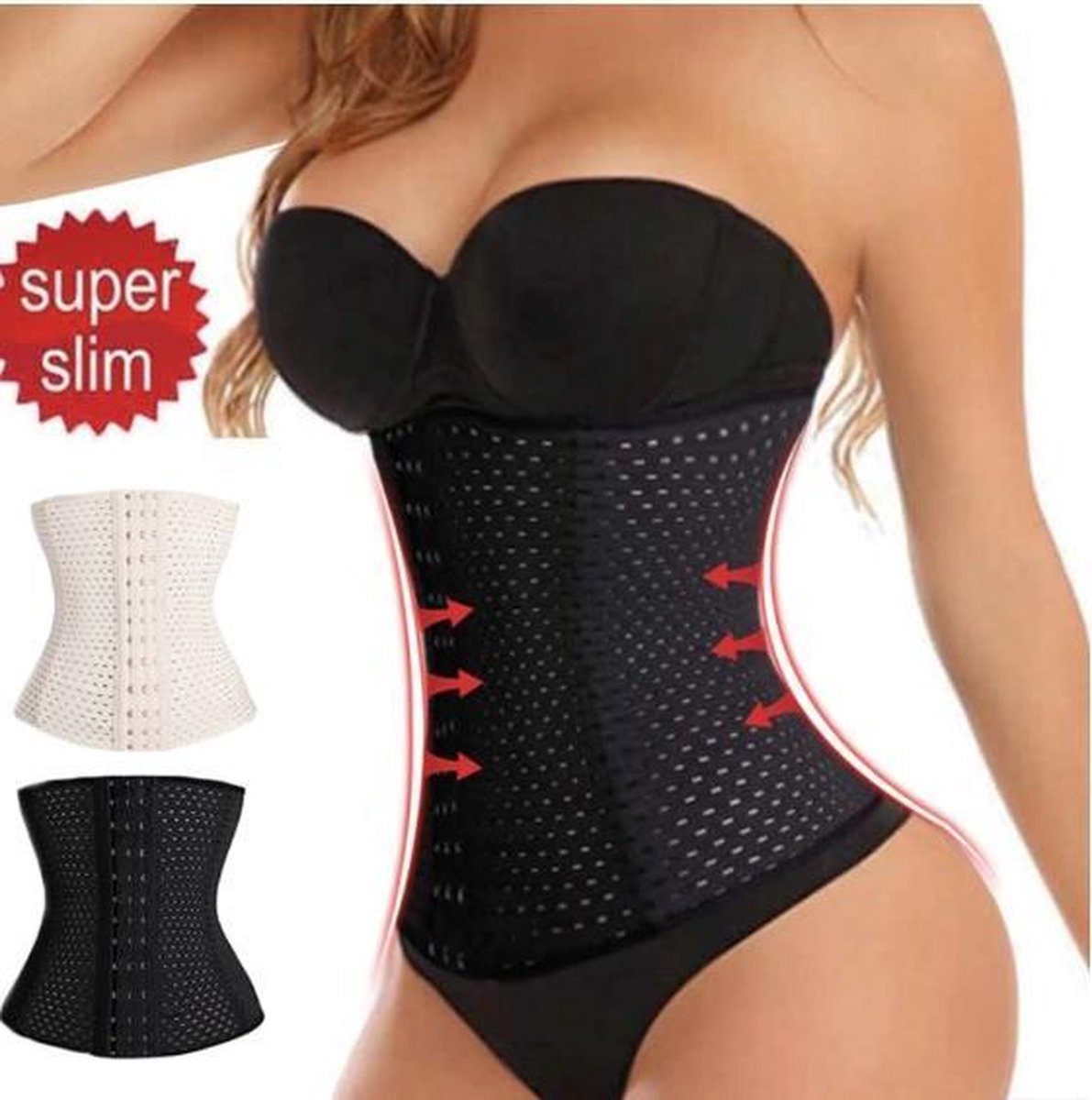 Slim Wear - Corrigerend ondergoed dames met waist trainer - Shapewear -  Corset 