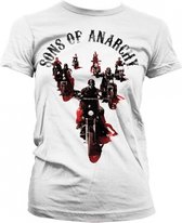 Sons Of Anarchy shirt dames wit S
