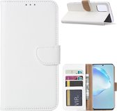 Xssive Hoesje voor Samsung Galaxy S20 Ultra (6.9 inch) - Book Case - Wit