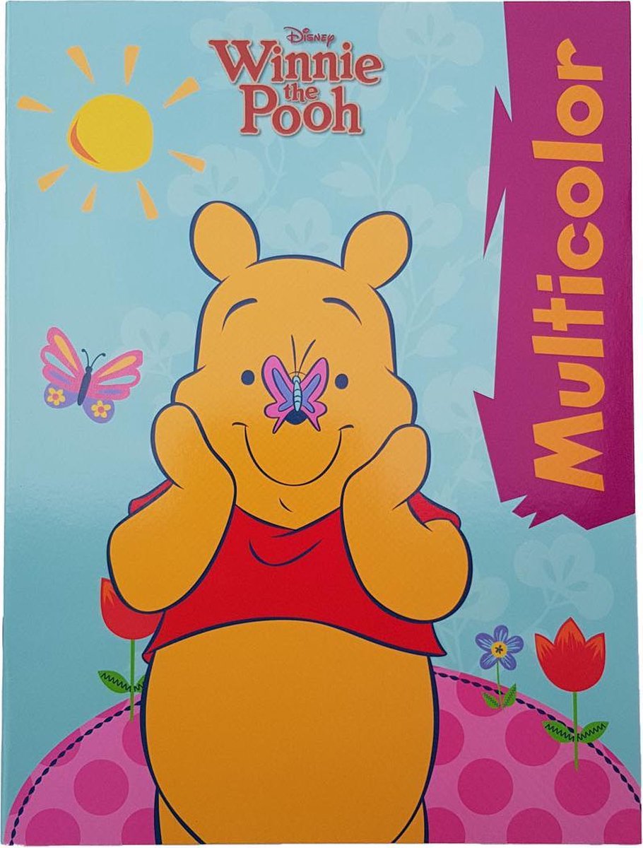 Disney's Winnie the pooh Kleurboek +/- 16 kleurplaten